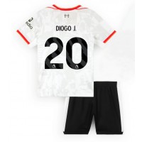 Maglie da calcio Liverpool Diogo Jota #20 Terza Maglia Bambino 2024-25 Manica Corta (+ Pantaloni corti)